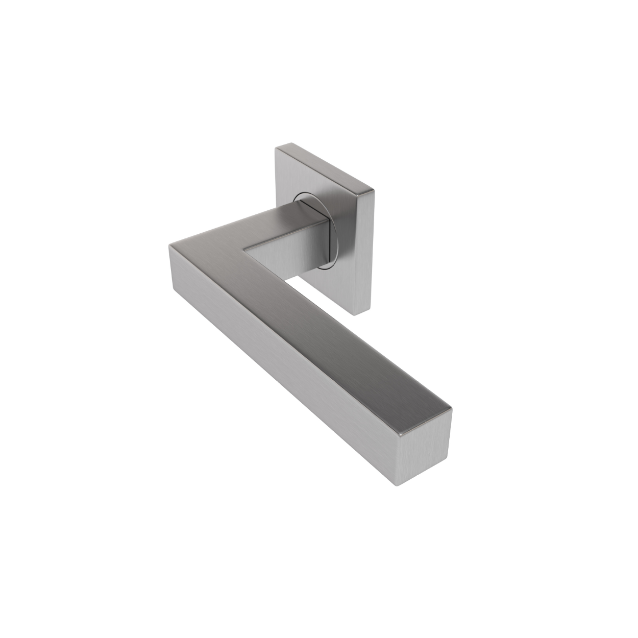 Sluitwerkpakketten met Deurkruk Squared 16 Regular RVS